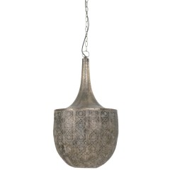 HANGING LAMP ANYA BROWN GOLD 